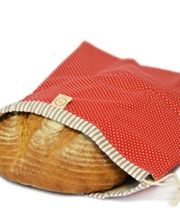CHLEBOVKA - ČERVENÁ S PRUHOVANÝM TUNÝLKEM